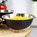 MISKA KUCHENNA METALOWA STALOWA CZARNA 24.5CM 2.3L TRAGAR 259170