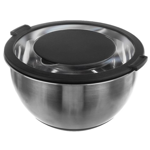 MISKA KUCHENNA METALOWA STALOWA Z POKRYWKĄ 3L ORION 120293