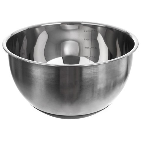 MISKA KUCHENNA METALOWA STALOWA Z POKRYWKĄ 3L ORION 120293