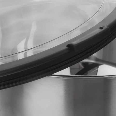 MISKA KUCHENNA METALOWA STALOWA Z POKRYWKĄ ANTYPOŚLIZGOWA 17.5CM 1.65L ORION 120292