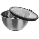 MISKA KUCHENNA METALOWA STALOWA Z POKRYWKĄ ANTYPOŚLIZGOWA 25.5CM 5L ORION 120294
