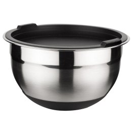 MISKA KUCHENNA METALOWA STALOWA Z POKRYWKĄ ANTYPOŚLIZGOWA ACER 29.5CM 8L NAVA 10-210-002