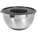 MISKA KUCHENNA Z TARKAMI METALOWA STALOWA 4.5L EXCELLENT HOUSEWARE 110735