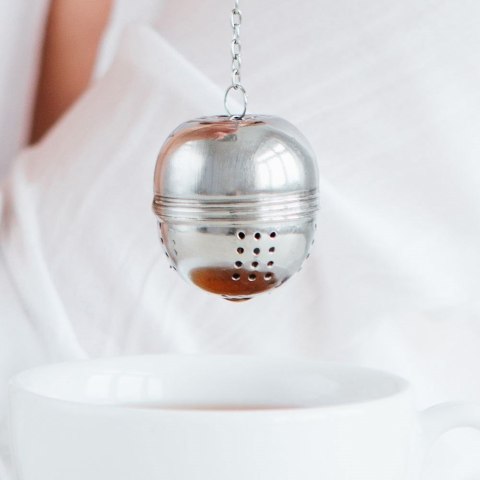 SITKO DO ZAPARZANIA PARZENIA HERBATY ZIÓŁ STALOWE DO KUBKA SZKLANKI 5CM GET-IT 259192