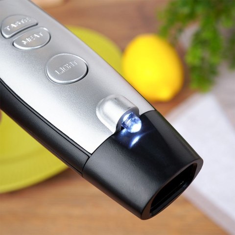 TERMOMETR KUCHENNY ELEKTRONICZNY Z WIDELCEM I SONDĄ DO MIĘSA TIMER ACER NAVA 10-274-041