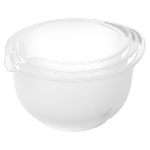 ZESTAW MISEK KUCHENNYCH DO MIKSOWANIA Z MIARKĄ 1.5 / 2 / 2.5L 3 SZTUKI EXCELLENT HOUSEWARE 259367