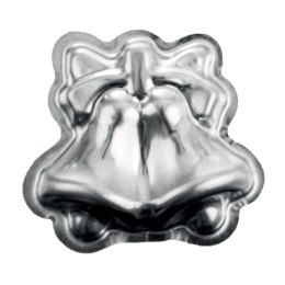 FOREMKI BLASZKI DO PIECZENIA CIASTEK STALOWA ZESTAW 10 SZTUK DZWONKI 121029