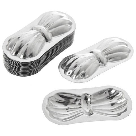 FOREMKI BLASZKI DO PIECZENIA CIASTEK STALOWA ZESTAW 20 SZTUK KOKARDA ORION 121033