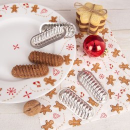 FOREMKI BLASZKI DO PIECZENIA CIASTEK STALOWA ZESTAW 20 SZTUK ORION 121032