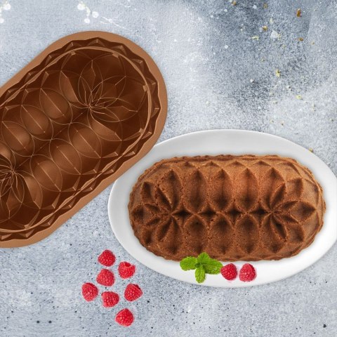 FORMA BLACHA DO PIECZENIA BABKI NIEPRZYWIERAJĄCA MARISSA 26X14.5X8CM ORION 120063