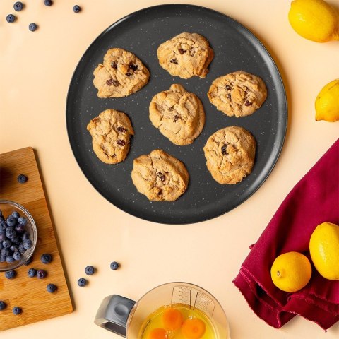 FORMA BLACHA DO PIECZENIA PIZZY GRANITOWA OKRĄGŁA 32CM NATURE NAVA 10-239-010