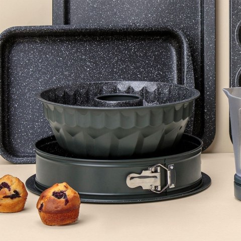 FORMA DO PIECZENIA BABKI GRANITOWA OKRĄGŁA 26.5CM Z KOMINEM IMPERIAL NAVA 10-103-157