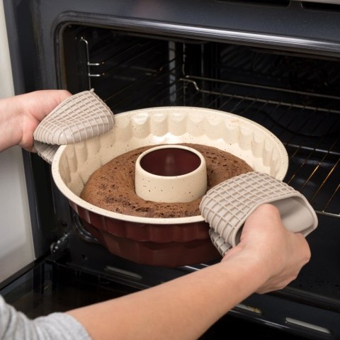 FORMA DO PIECZENIA BABKI GRANITOWA Z KOMINEM TERRESTRIAL 26.5CM NAVA 10-103-176