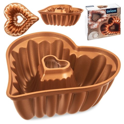 FORMA DO PIECZENIA BABKI Z KOMINEM NON-STICK SERCE 28.5CM MARISSA ORION 120068