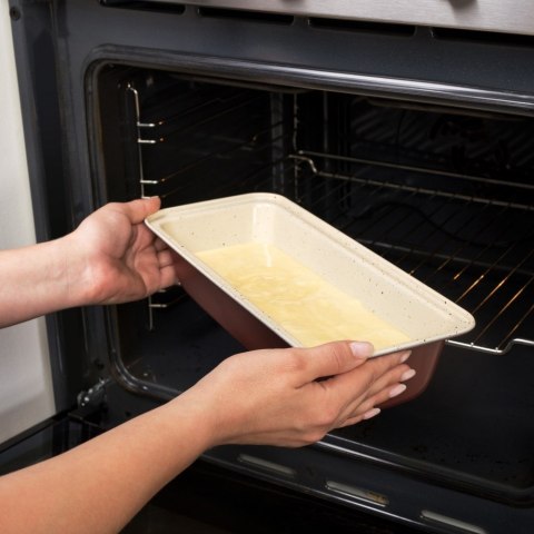 FORMA DO PIECZENIA CHLEBA KEKSU PASZTETU GRANITOWA 33CM TERRESTRIAL NAVA 10-103-178