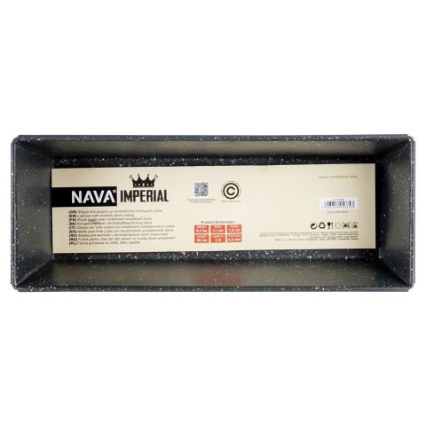 FORMA DO PIECZENIA CHLEBA KEKSU PASZTETU GRANITOWA IMPERIAL 31CM NAVA 10-239-006