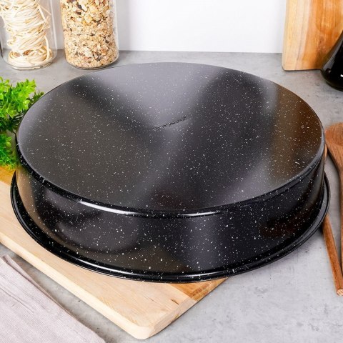 FORMA DO PIECZENIA CIASTA CIAST GRANITOWA OKRĄGŁA DUŻA 36.5CM NATURE NAVA 10-103-164