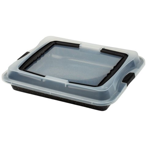 FORMA DO PIECZENIA CIASTA GRANITOWA Z POKRYWKĄ NATURE 40X32.5X5CM NAVA 10-103-151