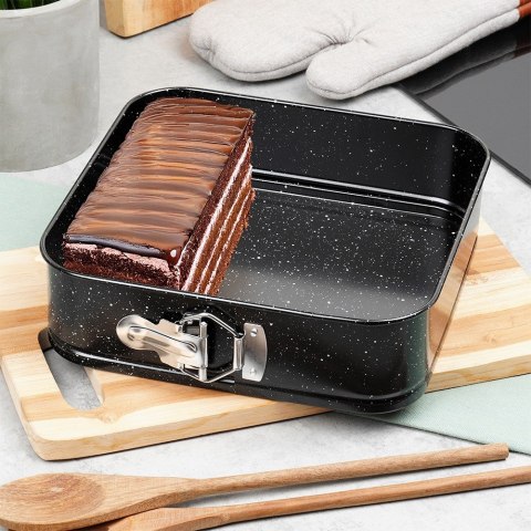 FORMA DO PIECZENIA CIASTA ROZPINANA NIEPRZYWIERAJĄCA 24X24X6.8CM VILDE 279019