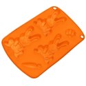 FORMA DO PIECZENIA CIASTEK I PRALIN PRALINEK SILIKONOWA BRĄZOWA ZAJĄCZEK SILLINIE ORION 151747