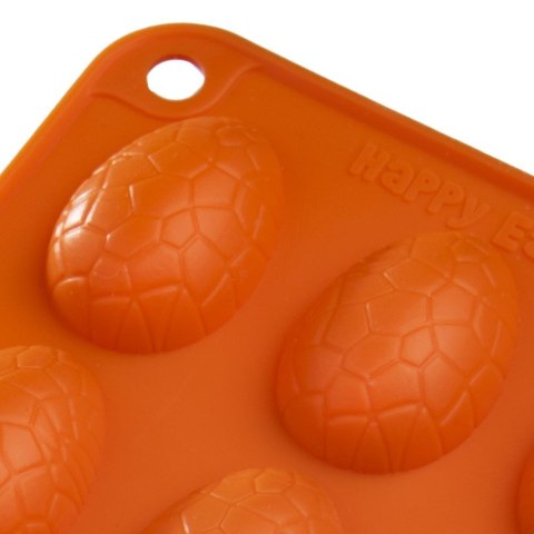 FORMA DO PIECZENIA CIASTEK I PRALIN PRALINEK SILIKONOWA POMARAŃCZOWA JAJKO SILLINIE ORION 151766