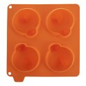 FORMA DO PIECZENIA CIASTEK I PRALIN PRALINEK SILIKONOWA POMARAŃCZOWA KURKA SILLINIE ORION 151783