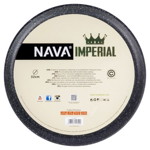 FORMA DO PIECZENIA PIZZY GRANITOWA 32.5CM IMPERIAL NAVA 10-239-001