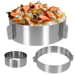 FORMA DO PIECZENIA REGULOWANA OBRĘCZ STALOWA 16-30CM LA CUCINA 259138