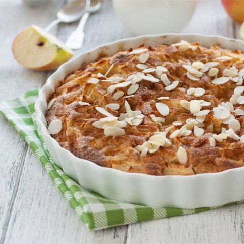 FORMA DO PIECZENIA TARTY CERAMICZNA BIAŁA 26.5CM VILDE 123249