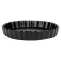 FORMA DO PIECZENIA TARTY CIASTA CERAMICZNA CZARNA 24.5CM VILDE 279003