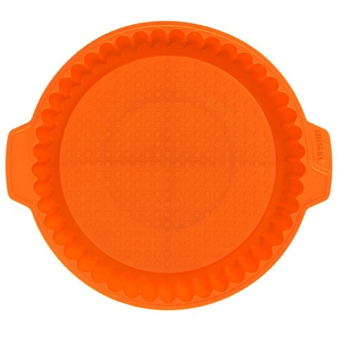 FORMA DO PIECZENIA TARTY CIASTA SILIKONOWA BRĄZOWA OKRĄGŁA 27CM SILLINIE ORION 151779