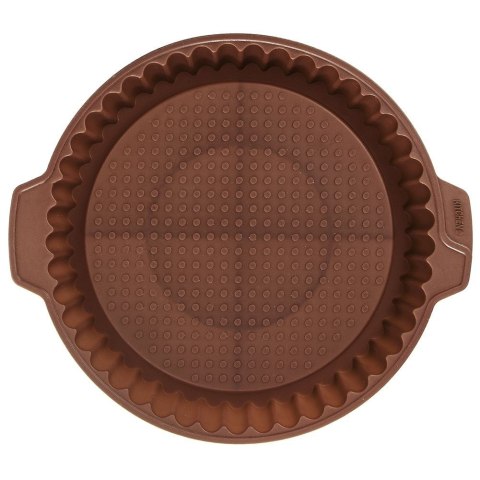 FORMA DO PIECZENIA TARTY CIASTA SILIKONOWA POMARAŃCZOWA OKRĄGŁA 27CM SILLINIE ORION 151778