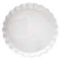 FORMA DO PIECZENIA TARTY PORCELANOWA BIAŁA OKRĄGŁA 25.5CM ORION 151786