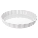 FORMA DO PIECZENIA TARTY PORCELANOWA BIAŁA OKRĄGŁA 25.5CM ORION 151786