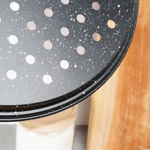 FORMA DO PIZZY GRANITOWA PERFOROWANA 28CM VILDE 279030