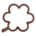 FORMA DO SMAŻENIA JAJEK NALEŚNIKÓW PANCAKE SILIKONOWA BRĄZOWA KWIAT 12CM SILLINIE ORION 151792