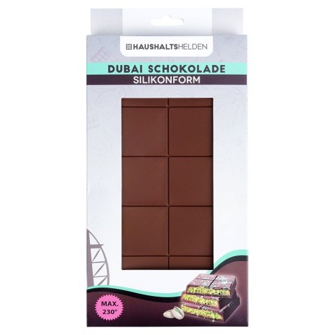 FORMA FOREMKA DO CZEKOLADY DUBAJSKIEJ SILIKONOWA 25X13.5CM HIT 279917