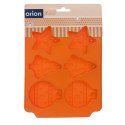FORMA FOREMKA DO PIECZENIA CIASTEK SILIKONOWA POMARAŃCZOWA ŚWIĄTECZNA SILLINIE ORION 151768