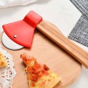 Nóż do krojenia pizzy stalowy 20cm radełko EXCELLENT HOUSEWARE 259073