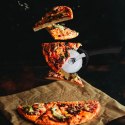 Nóż do krojenia pizzy stalowy okrągły 20.5cm radełko EXCELLENT HOUSEWARE 259093