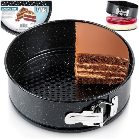 TORTOWNICA ROZPINANA GRANITOWA FORMA OKRĄGŁA 20CM VILDE 279015