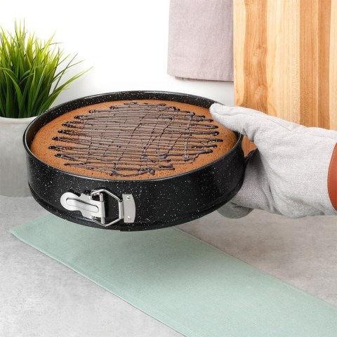 TORTOWNICA ROZPINANA GRANITOWA FORMA OKRĄGŁA 28CM VILDE 279017