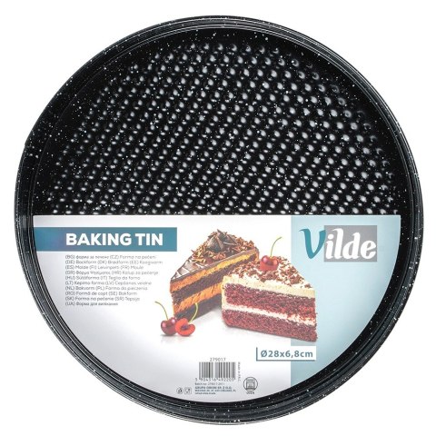 TORTOWNICA ROZPINANA GRANITOWA FORMA OKRĄGŁA 28CM VILDE 279017