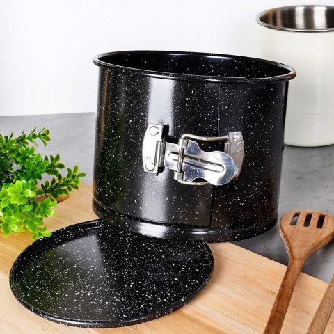 TORTOWNICA ROZPINANA GRANITOWA WYSOKA OKRĄGŁA 16CM NATURE NAVA 10-103-150