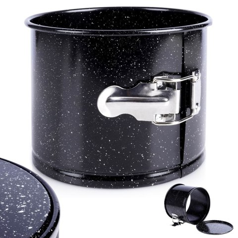 TORTOWNICA ROZPINANA GRANITOWA WYSOKA OKRĄGŁA 16CM NATURE NAVA 10-103-150