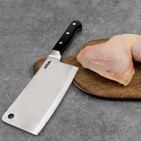 Tasak stalowy nóż kuchenny pojedynczy do mięsa kości MASTER 32cm ORION 141324