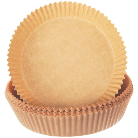 WKŁAD DO FRYTKOWNICY BEZTŁUSZCZOWEJ AIR FRYER PAPIEROWY 16CM 50 SZTUK MONDEX 279915