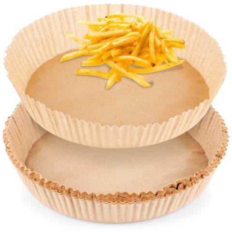 WKŁADY PAPIEROWE DO FRYTKOWNICY BEZTŁUSZCZOWEJ PAPIER DO PIECZENIA 20CM 50 SZT EXCELLENT HOUSEWARE 279011