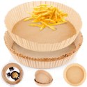 WKŁADY PAPIEROWE DO FRYTKOWNICY BEZTŁUSZCZOWEJ PAPIER DO PIECZENIA 20CM 50 SZT EXCELLENT HOUSEWARE 279011