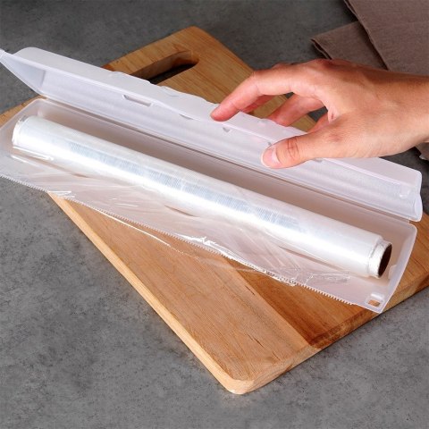 Dyspenser do folii spożywczej aluminiowej uchwyt podajnik EXCELLENT HOUSEWARE 150802